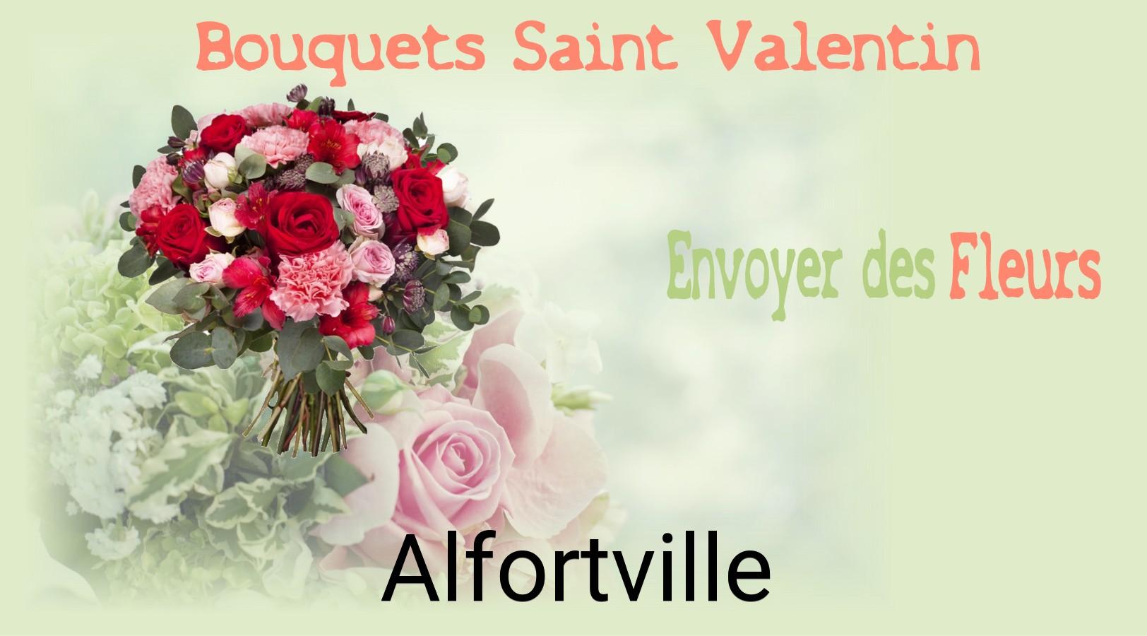 Roses de Saint-Valentin livrées à Alfortville